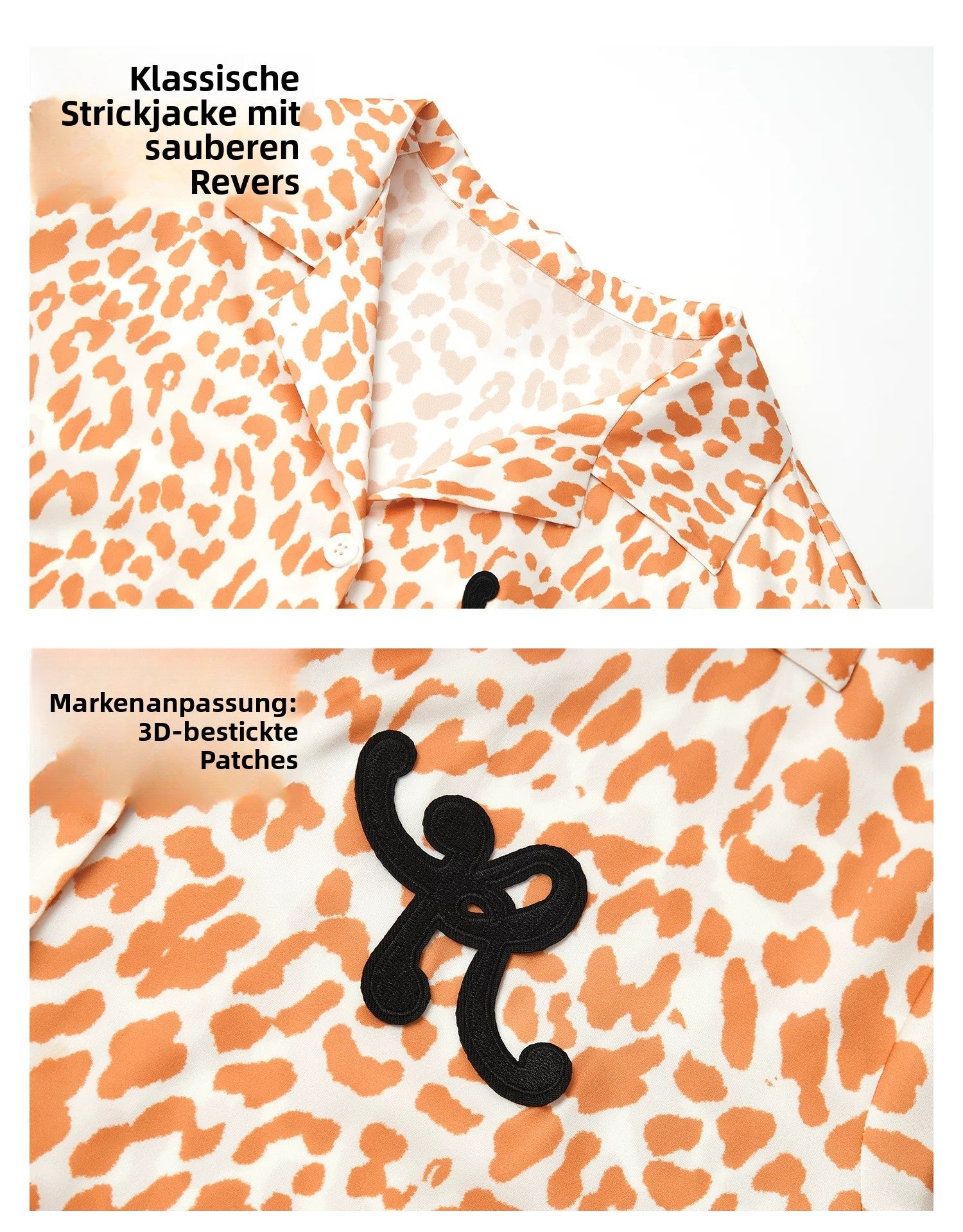 Leopard Print Satin Pajama Set for Women | Long Sleeve Top & Relaxed Wide Leg Pants